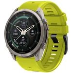 Tech-Protect Silicone Garmin Fenix 5 / 6 / 6 Pro / 7 / 8 / 8 Pro / E / 9 / 9 Pro (47 MM) Volt LIME
