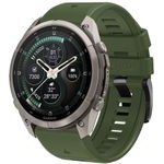 Tech-Protect Silicone Garmin Fenix 5 / 6 / 6 Pro / 7 / 8 / 8 Pro / E / 9 / 9 Pro (51 MM) Military GREEN