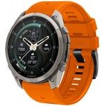 Tech-Protect Silicone Garmin Fenix 5 / 6 / 6 Pro / 7 / 8 / 8 Pro / E / 9 / 9 Pro (51 MM) Signal ORANGE