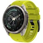 Tech-Protect Silicone Garmin Fenix 5 / 6 / 6 Pro / 7 / 8 / 8 Pro / E / 9 / 9 Pro (51 MM) Volt LIME