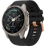 Tech-Protect Silicone Garmin Fenix 5S / 5S Plus / 6S / 6S Pro / 7S / 8 / 9 / 9 Pro (43 MM) BLACK