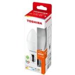 Toshiba Led Eco Flare C35 E14 3.4W 2700K - (DELS-CDW43P414AEA4)