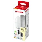 Toshiba Led Eco Flare C35 E14 3.4W 4000K - (DELS-CD443P414AEA4)