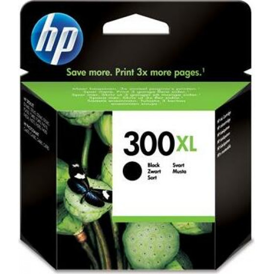 HP NO 300XL BLACK WITH VIVERA INK 12ML - (CC641EE)