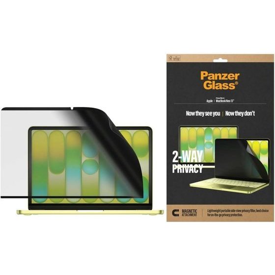 PanzerGlass Privacy Glass Magnetic 2-Way Privacy For Macbook Neo 13 - (PG51875)