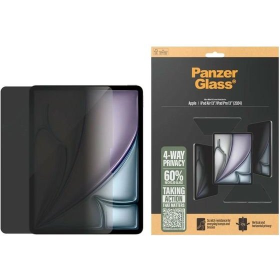 PanzerGlass Privacy Screen Protecto Ultra-Wide Fit 4-Way Privacy For Ipad Air 13 / Pro 13 - (PG49102)