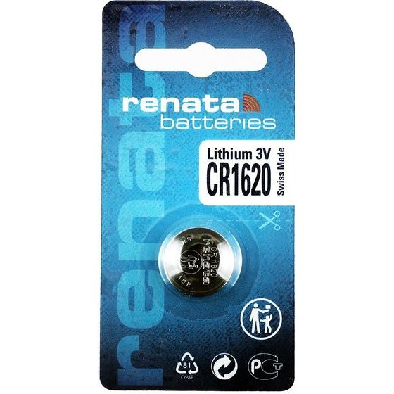Renata ��������� ���������� ������ CR1620 3V Li-Ion 1 ���. 1/BLISTER