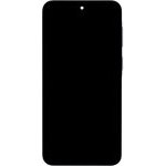 Compatible Lcd Display + Touch Unit + Front Cover For Samsung A376B Galaxy A37 5G Black OEM - (57983132601)