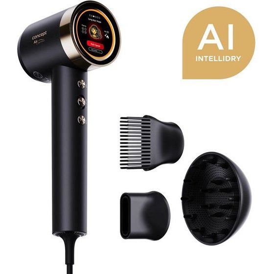 CONCEPT Bldc Air Supreme Hair Dryer 1600 W Black - (VV8300)