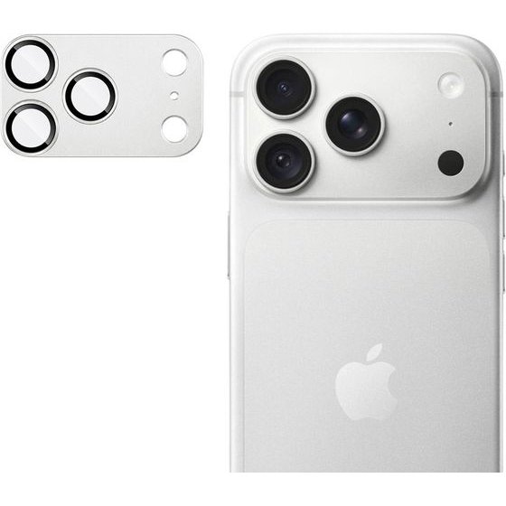 Techsuit - Full Camera Glass - Iphone 18 Pro Max - Silver