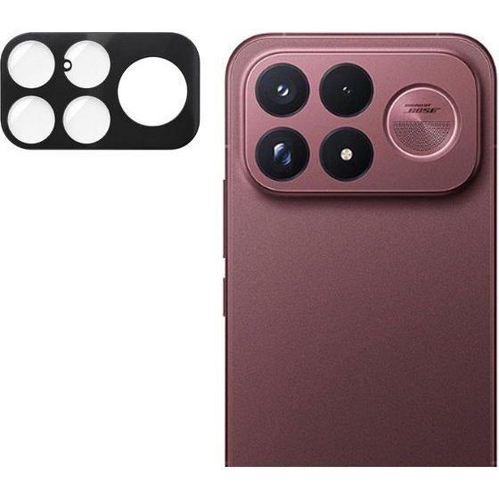 Techsuit - Full Camera Glass - Xiaomi Poco F9 Ultra - Black