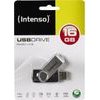 Intenso Basic Line 16GB Usb 2.0 Flash Drive Black Silver (INTE3503470) - (3503470)