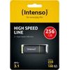 Intenso High Speed Line 256GB Usb 3.1 Flash Drive Black Yellow (INTE3537492) - (3537492)