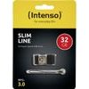 Intenso Slim Line 32GB Usb 3.0 Flash Drive Black (INTE3532480) - (3532480)