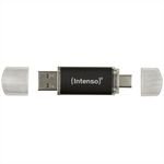 Intenso Twist Line 64GB Usb 3.2 Flash Drive USB-C USB-A Anthracite (INTE3539490) - (3539490)