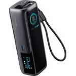 Joyroom Podix 25000mAh Power Bank Up To 240W With Two Built-In USB-C Cables And Two Tft Screens - Gray - (PR70)