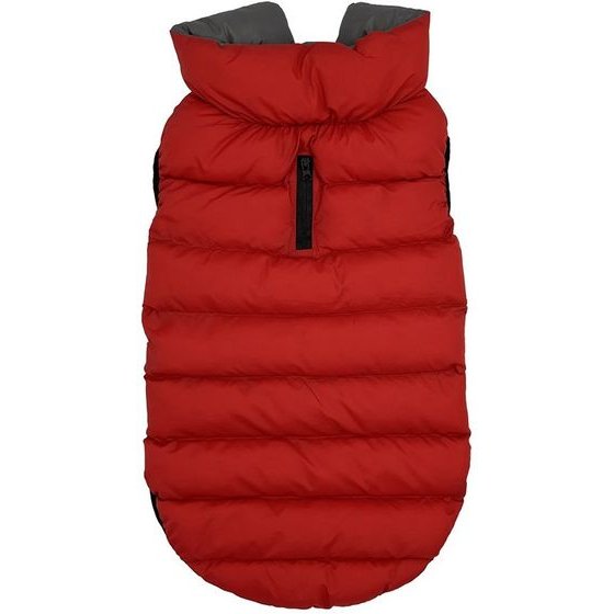 Pchelka Flora Red And Gray - Dog Clothing - Size XL