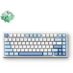MCHOSE Wireless Gaming Mechanical Keyboard G75 Pro - Tofu Switch v2 [Linear] (English US), Blue Cabbage - (G75-4A)