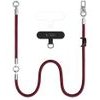 Tech-Protect C10S Rope Crossbody & Wrist BURGUNDY/TITANIUM