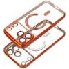 Case For Iphone 18 Pro Max / 17 Pro Max Electro Mag Cover Compatible With Magsafe Orange OEM