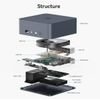 Beelink Mini Pc EQi13, Intel i5-13420H, 16GB, 500GB M.2, Windows 11 Pro - (EQI13D4-13420H-16500)