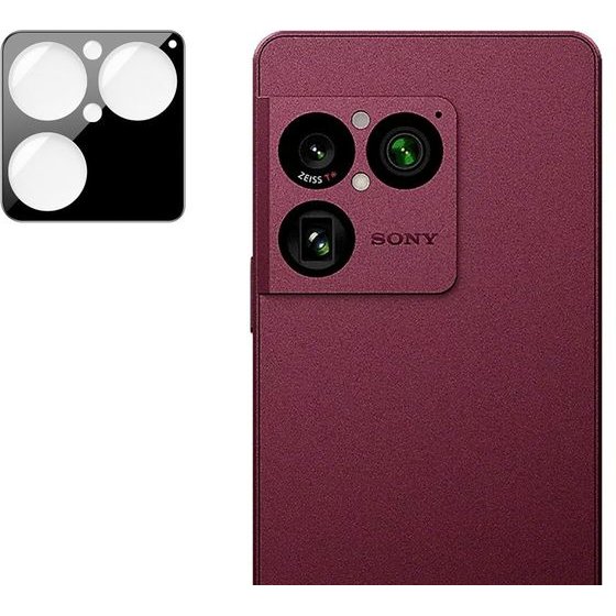 Techsuit - Full Camera Glass - Sony Xperia 1 Viii - Black