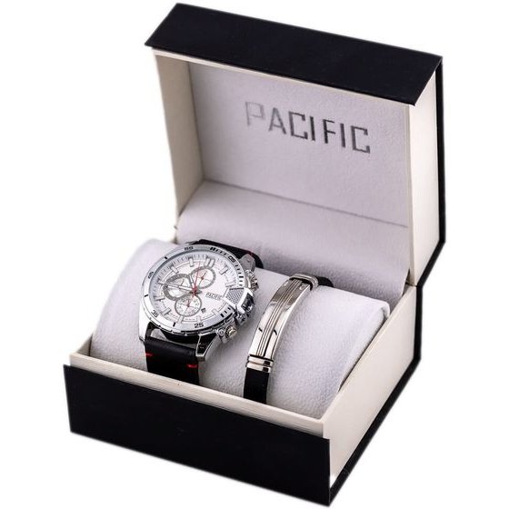 Pacific MENS Watch X0078-08 - Komplet Prezentowy (zy092a) - (X0078-07)