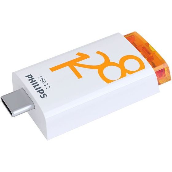 Philips Usb 3.2 Flash Drive 128GB Click Series USB-C - (FM12FD175B/00)