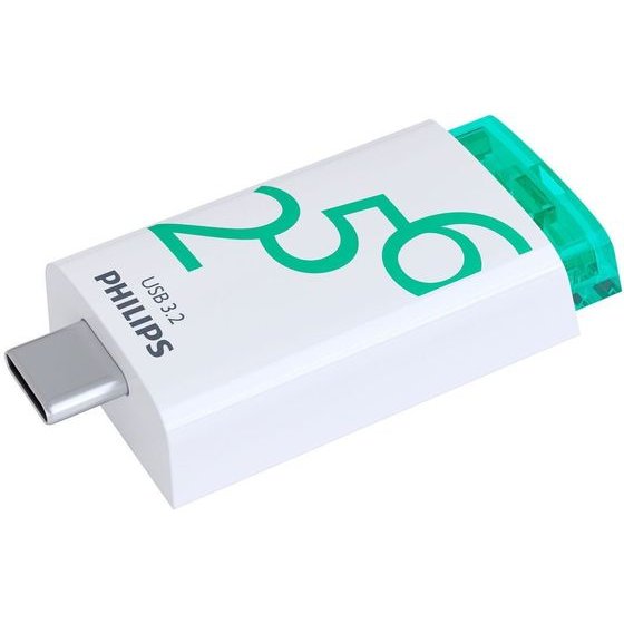 Philips Usb 3.2 Flash Drive 256GB Click Series USB-C - (FM25FD175B/00)