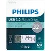 Philips Usb 3.2 Flash Drive 32GB Click Series USB-C - (FM32FD175B/00)
