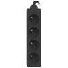 Lanberg Power Extension 1.5 m 4 Ac outlet(s) Indoor Black - (PS0-04E-0150-BK)