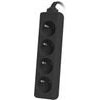 Lanberg Power Extension 1.5 m 4 Ac outlet(s) Indoor Black - (PS0-04E-0150-BK)