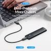 Orico ���� ��� M.2 Nvme & Sata Ssd PWDM2-G2, 10Gbps, Tool free, ���� - (PWDM2-G2-BL-EP)