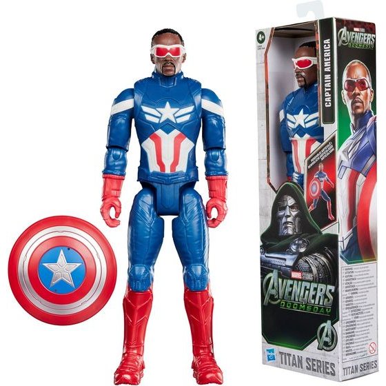 Hasbro Marvel Avengers Doomsday: Titan Series - Captain America Figure (G2824)