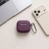 Tech-Protect Silicone Hook Apple Airpods 4 / 5 BURGUNDY