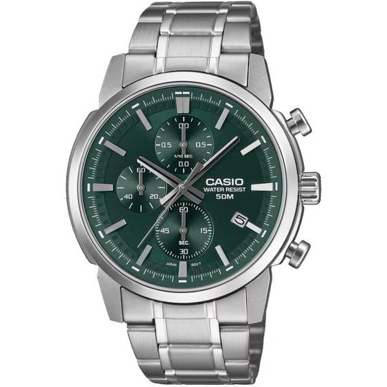 Casio MENS Watch + Box - (MTP-E510D-3A)