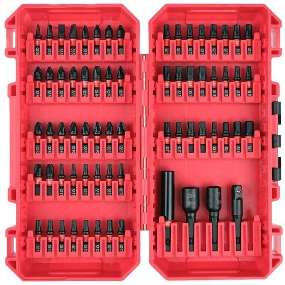 YATO Impact Screwdriver Bit Set, 68 Pieces, - (YT-78077)