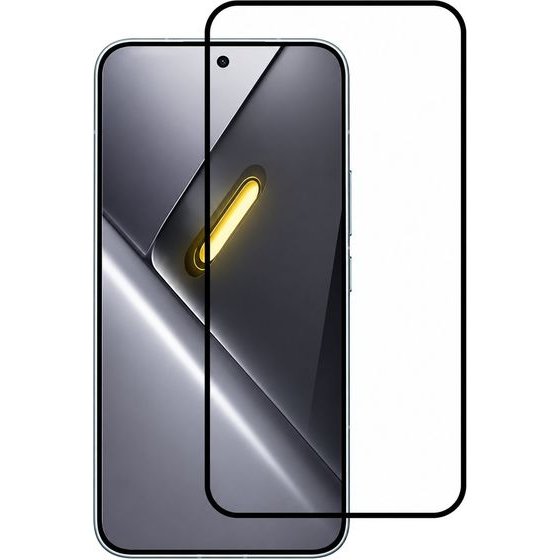 Powertech Tempered Glass 5D ��� Xiaomi Poco X8 Pro, Full Glue - (TGC-0836)