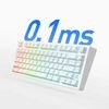 MCHOSE Gaming Mechanical Keyboard Jet75 Topographic - 8K, Kailh Magnetic God Switch [Linear] (English US), Black - (HW-Jet75-10)