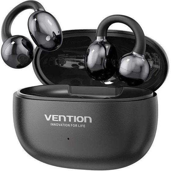 Vention Wireless Bluetooth Open Ear Headphones Echo Clip A11 Black - (NBWB0-ID)