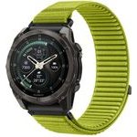 Tech-Protect Nylonloop Garmin Fenix 5X / 5X Plus / 6X / 6X Pro / 7X / 8 / 8 Pro / 9 / 9 Pro (51 MM) Electric LIME