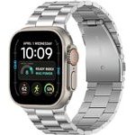 Tech-Protect Stainless Apple Watch 8 / 9 / 10 / 11 / 12 / Se / Ultra (44 / 45 / 46 / 49 MM) SILVER