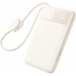 Baseus Powerbank Enerfill FC11, 10000mAh, 22.5W, Qc + PD, Beige - (E0027R05)