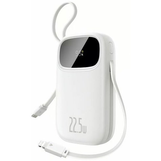 Baseus Powerbank Enerfill FC31, 10000mAh, 22.5W, Qc + PD, White - (P10082106213-00)