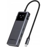 Ugreen USB-C Hub Uno (75177), 2 x USB-A 3.2 - 3 x USB-C - 1 x HDMI, Grey
