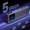 Ugreen USB-C Hub Uno (75179), 2 x USB-A - 2 x USB-C - 1 x Hdmi - 1 x Sd - 1 x microSD, Grey