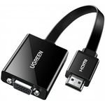 Ugreen Video Adapter CM611 (90813), Hdmi - VGA, 1080P, Black