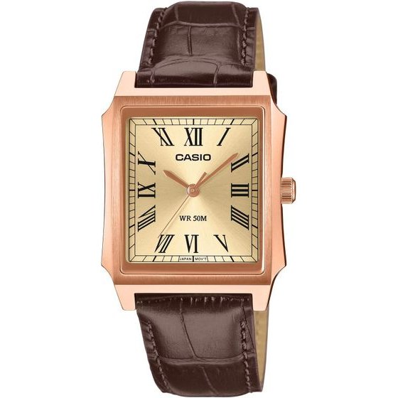 Casio MENS Watch + Box - (MTP-B190RGL-9B)