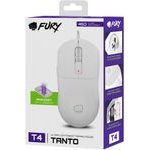 FURY Tanto T4 Gaming Mouse 12000 Dpi Rgb Wired White - (NFU-2200)