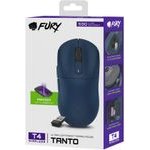 FURY Tanto T4 Gaming Mouse Wireless 12000 Dpi Navy Blue - (NFU-2206)